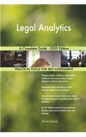 Legal Analytics A Complete Guide - 2020 Edition