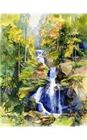 Landscape Notebook: 8.5 X 11 202 Wide Ruled Pages