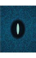 Monogram Surfing Sketchbook: Blank Art Pad Notebook Journal(65 Monogram Cerulean 150 Sketch)