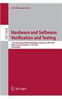 Hardware and Software: Verification and Testing