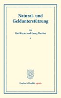 Natural- Und Geldunterstutzung