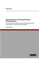 Markenpolitik im schienengebundenen Personenverkehr