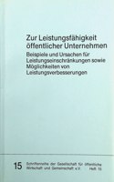 Zur Leistungsfahigkeit Offentlicher Unternehmen