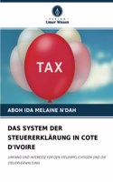 Das System Der Steuererklärung in Cote d'Ivoire