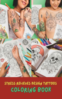 Tattoo Coloring Book for Adults