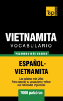 Vocabulario Español-Vietnamita - 7000 palabras más usadas