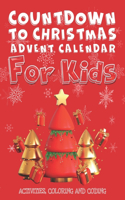 Countdown to Christmas. Advent Calendar for Kids