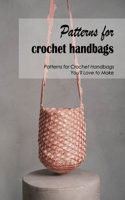 Patterns for crochet handbags