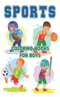Sports Coloring Books For Boys