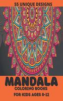 mandala coloring book for kids ages 8-12