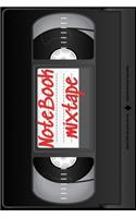 VHS Mixtape Notebook