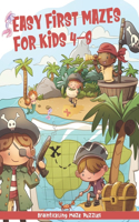 Easy First Mazes For Kids 4-8