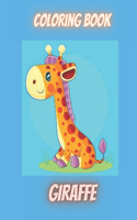 Giraffe: Amazing Giraffe Coloring Book, Fun Coloring Book for Kids Ages 3 - 8, Page Large 8.5 x 11