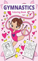 Gymnastics coloring book