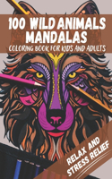 100 Wild Animals Mandalas