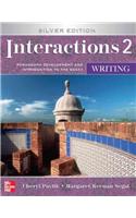 Interactions 2 Writing Student Book: Silver Edition