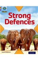 Project X Origins: Brown Book Band, Oxford Level 11: Strong Defences: Strong Defences