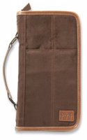 Aviator Suede Large Brown Bible Cover