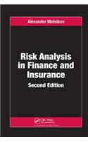 Risk Analysis in Finance and Insurance