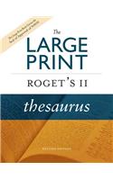 Large Print Roget's II Thesaurus, Revised Edition