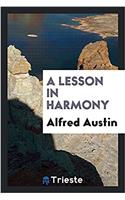 Lesson in Harmony
