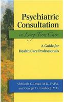 Psychiatric Consultation in Long-Term Care