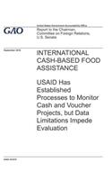 International Cash-Based Food Assistance