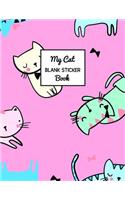 My Cat Blank Sticker Book