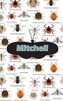 Mitchell: Bug Insect Journal Notebook 120 Pages 6x9