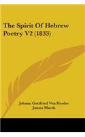 Spirit Of Hebrew Poetry V2 (1833)