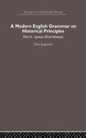 A Modern English Grammar on Historical Principles