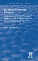 The English Charlemagne Romances