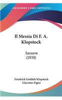 Messia Di F. A. Klopstock: Sassone (1838)
