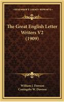 The Great English Letter Writers V2 (1909)