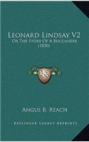 Leonard Lindsay V2: Or The Story Of A Buccaneer (1850)