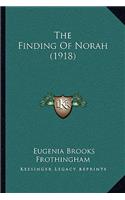 Finding Of Norah (1918)