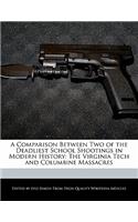 A Comparison Between Two of the Deadliest School Shootings in Modern History: The Virginia Tech and Columbine Massacres