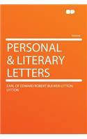 Personal & Literary Letters
