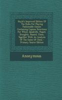 Hoyle's Improved Edition of the Rules for Playing Fashionable Games: Containing Copious Directions for Whist, Quadrille, Piquet, Draughts, Hazard, Chess, Together with an Analysis of the Game of Chess - Primary Source