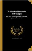 Ai confini meridionali dell'Etiopia