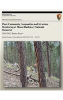 Plant Community Composition and Structure Monitoring at Mount Rushmore National Memorial: 2010-2012 Status Report