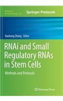 Rnai and Small Regulatory Rnas in Stem Cells