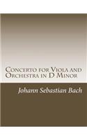 Concerto for Viola and Orchestra in D Minor