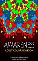 AWARENESS ADULT COLORING BOOK - Vol.9: relaxation coloring books for adults