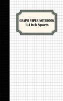 Graph Paper Notebook: 1/4 Inch Squares Graphing Paper - 100 Pages Large Print 8.5x11 - Softback (Composition Books) - Blank Quad Ruled: Comp