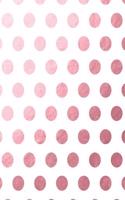 Chic Rose Gold Polka Dots Notebook