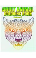 Adult Animal Coloring Book: Awesome Forest and farm 50 Animals Coloring Book for Girls, Cute Horses, Birds, Owls, Elephants, Dogs, Cats, Turtles, Bears, Rabbits, Ages 4-8, 9-12