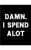 Damn I Spend Alot