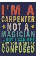 I'm A Carpenter Not A Magician ...but I Can See Why You Might Be Confused