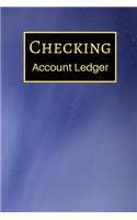Checking Account Ledger